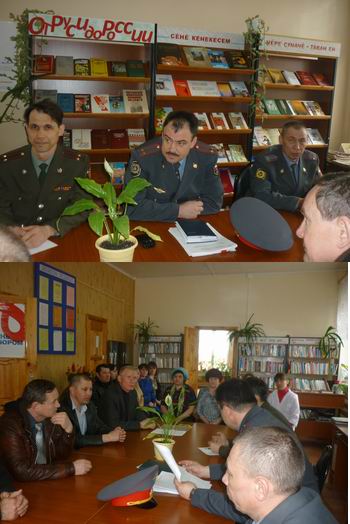 В рамках Единого информационного дня состоялась встреча с активом Андреевского сельского поселения